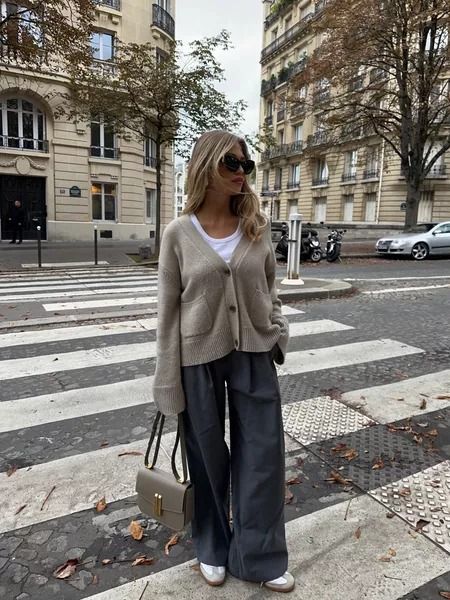 Shop curated products on LTK Mode Zara, City Outfits, Cardigan Outfits, Mode Inspo, Autumn Outfit, Outfit Inspo Fall, Fall Fashion Trends, Looks Style, Minimalist Outfit