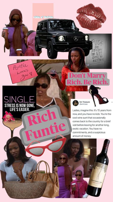 Auntie Aesthetic, Toni Childs, 2000s Birthday, Black 90s Fashion, Sprinkle Sprinkle, Rich Aunt, Dear Future Me, Prayer Vision Board, Vision Board Planner