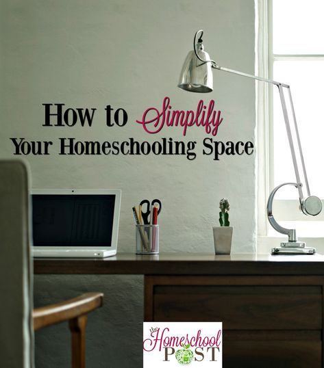 5 Steps to Simplifying Your Homeschool Space. Organize, declutter, and clean up your homeschooling space. Homeschooling Space, Homeschooling Schedule, Homeschool Room Organization, Homeschool Space, Homeschool Advice, Homeschool Field Trips, How To Simplify, Homeschool Tips, Homeschool Room