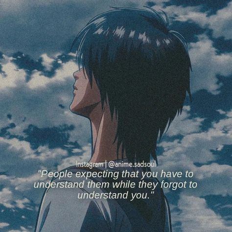 Anime Quotes on Instagram: “🥀 . Follow @anime.sadsoul For more 🥀 . . #animeedits #otaku #animes #exprolepage #animelover #animeworld #animefanart…” Anime Best Lines, Anime Thoughts Quotes, Anime Lines Quotes, Aot Anime Quotes, Quotes From Anime, Maine Quotes, Anime Quotes Deep, Anime Captions, Anime Thoughts