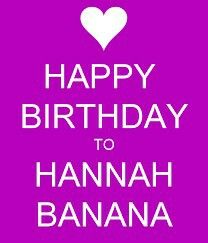 HAPPY BIRTHDAY TO HANNAH BANANA Poster | Galenazzz | Keep … Name Wallpaper, Aesthetic Indie, Butterfly Photos, Little Sisters, My Vibe, Pretty In Pink, Keep Calm Artwork, Happy Birthday, Greeting Cards