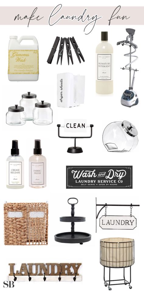 Laundry Room Essentials Products, Laundry Room Products, Amazon Laundry Room Must Haves, Laundry Must Haves, Laundry Room Essentials, Laundry Room Supplies, Laundry Accessories, Laundry Basket On Wheels, Kitchen Essentials List