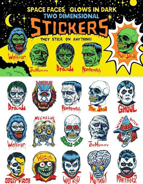 18x24 Poster, Wolf Kids, Halloween Retro, Horror Monsters, Horror Tattoo, Halloween Monster, Halloween Vintage, Horror Comics, Vintage Horror