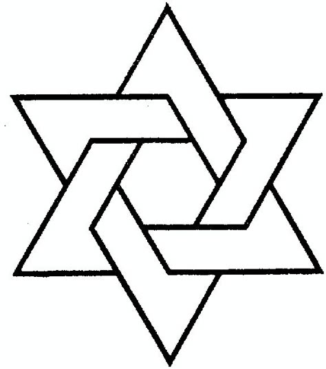 Jewish star Holiday Zentangle, Bible Museum, Jewish Design, The Star Of David, Jewish Crafts, Fathersday Crafts, Jewish Symbols, Star Coloring Pages, Hanukkah Cards