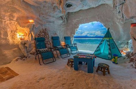 6. Salt Therapy Grotto, Naples #florida #beaches #heaven #sand #sandy #summer Salt Therapy, Salt Cave, Florida Adventures, Places In Florida, Florida Living, Visit Florida, Florida Vacation, Vacation Places, Florida Travel