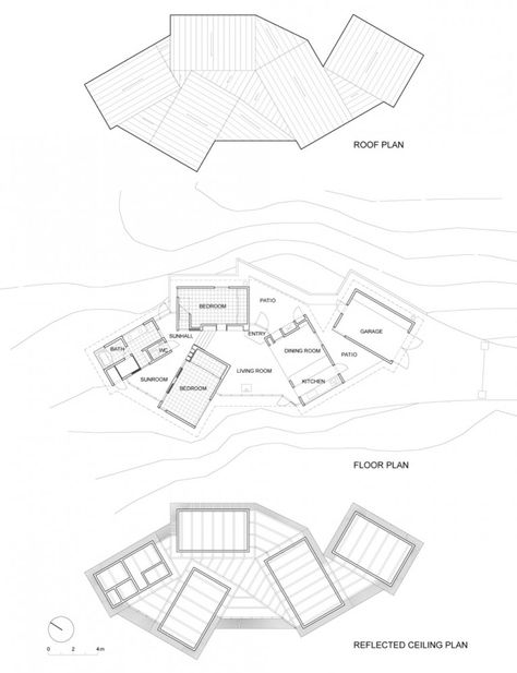 floor plans. Don't really like the random layout but do like the concept of using the negative space between individual spaces. Wave Concept Architecture, Plan Concept Architecture, Science Cartoons, Concept Models Architecture, Japan Architecture, Karuizawa, Architecture Concept Diagram, Architectural Floor Plans, Architecture Collage