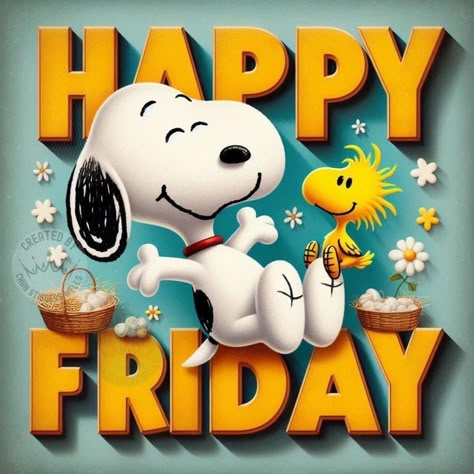 Happy Friday Snoopy, Friday Snoopy, Snoopy Friday, Happy Friday Gif, Happy Friday Pictures, Friday Greetings, Good Morning Snoopy, Peanuts Charlie Brown Snoopy, Snoopy Cartoon