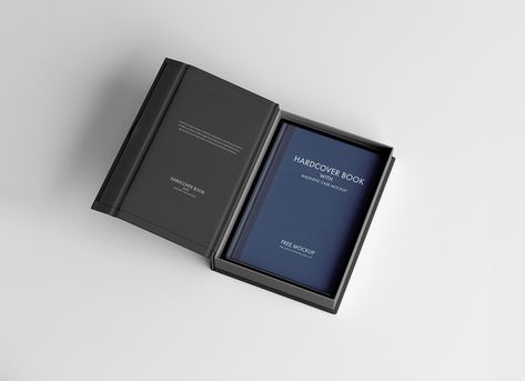 Free Hardcover Book With Magnetic Case Mockup PSD - Good Mockups Book Packaging, Magnetic Book, A5 Book, Milk Packaging, Book Boxes, Magnetic Paper, Free Mockup Templates, Unique Packaging, Psd Template Free