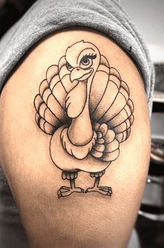 Turkey Tattoo For Women, Turkey Tattoo Ideas, Turkey Tattoo, Turkey Tattoos, Hand Turkey, Turkey Drawing, Thanksgiving Clip Art, Daffodil Tattoo, Perfect Selfie