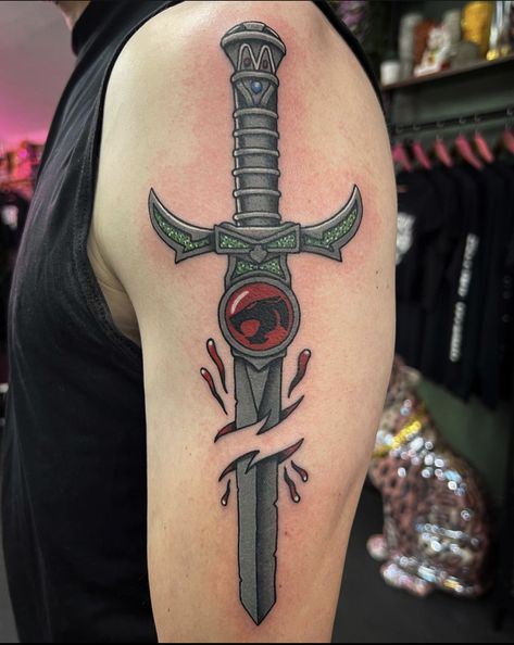 Thundercats Tattoo Ideas, Thundercats Tattoo, Soccer Tattoos, Dandelion Tattoo Design, Phoenix Bird Tattoos, Dandelion Tattoo, Dagger Tattoo, Dad Tattoos, Thundercats