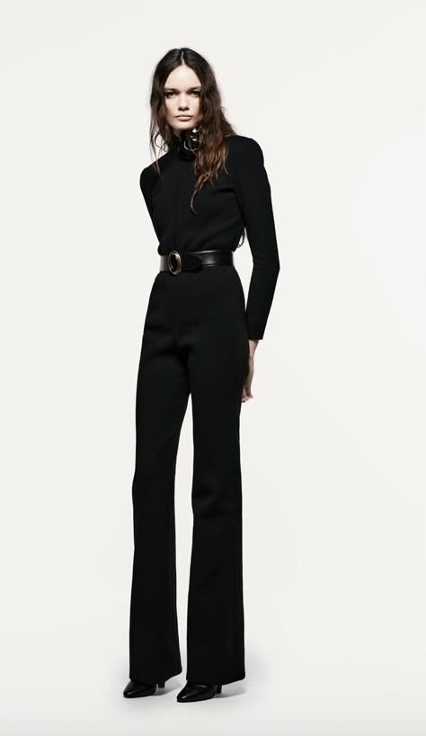 Ysl Outfits Women, Saint Laurent Outfit, Ysl Outfit, Lip Colour, All Black Outfit, Pantalon Large, Omega 3, Classy Outfits, Vitamin E