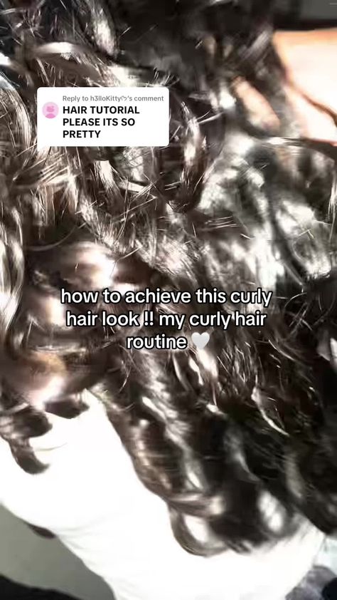 Pelo Ondulado Natural, Curly Hair Advice, Wavy Hair Tips, Haut Routine, Wavy Hair Care, Curly Hair Beauty, Curly Hair Care Routine, Curly Wavy Hair, Mixed Curly Hair