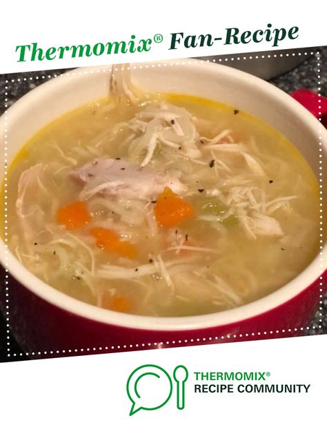 Chicken Breast Soup, Thermomix Soup, Chicken Ginger, Chicken Vegetable Soup, Thermomix Baking, Cheesy Potato Soup, Vegetable Soup With Chicken, Turkey Broth, Chicken Vegetable