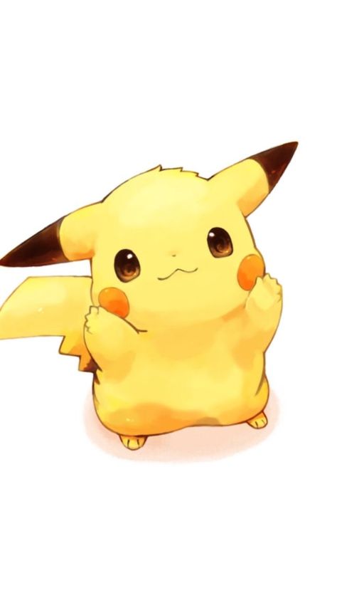 Picatchou Pokemon Drawing, Picacho Drawing, Cute Pikachu Drawings, Evee Pokemon, Pikachu Cute, Eevee Cute, Pikachu Tattoo, Kartu Pokemon, Pikachu Drawing