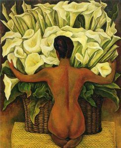 Diego Rivera Art, Mexican Art Painting, Mexican Paintings, Most Famous Paintings, Lily Painting, San Francisco Museums, History Painting, Diego Rivera, Painting People