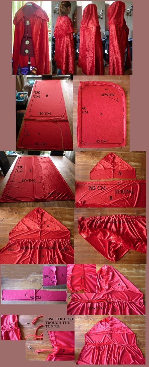 Diy Cape, Cape Pattern, Diy Kostüm, Seni Dan Kraf, Costumes For Teens, Sew Ins, Cosplay Tutorial, Cosplay Diy, Costumes Ideas