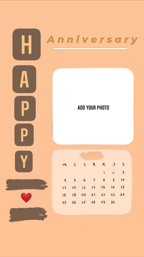 Happy Birthday Boyfriend Instagram Story Template, Anniversary Template Aesthetic, Happy Anniversary Instagram Story, Happy Anniversary Wallpaper, Happy Anniversary Template, Happy Anniversary Photo Frame, Anniversary Template, Happy Anniversary Photos, Happy Aniversary