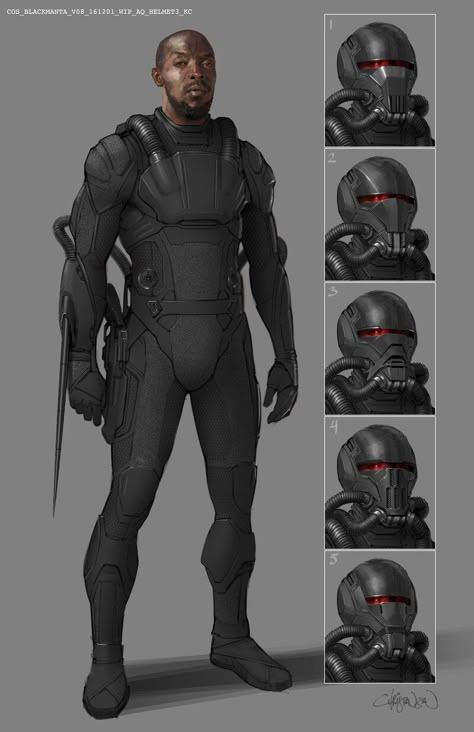 Black Manta, Dune Art, Futuristic Armor, Futuristic Armour, Sci-fi Armor, Sci Fi Armor, Concept Art World, Comic Villains, Marvel Vs Dc