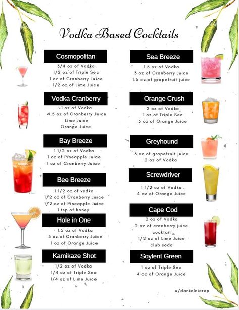 Mix Drink Recipes Easy, Quick Alcoholic Drinks, Few Ingredient Drinks Alcohol, Drinks To Try On Your 21st, Sweet Drink Recipes Alcoholic, Elegant Alcoholic Drinks, Easy Mixed Drink Recipes, How To Make Alcoholic Drinks, Easy At Home Drinks Alcohol