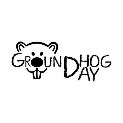 Check out this awesome 'Groundhog+Day' design on @TeePublic! Crossed Stitch, Everything Cross Stitch, Happy Everything, Desk Decoration, Cricut Joy, Groundhog Day, Crafting Ideas, Doodle Drawings, Make And Sell