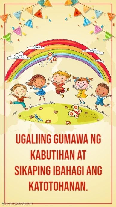 Pagbabahagi ng dapat tandaan tungo sa gamit at tunguhin ng Isip at Kilos-loob Kalikasan Slogan, Slogan About Reading, English Slogans, Student Posters, Values Education, Winnie The Pooh Birthday, Slogan Design, Magic Words, Lesson Plan