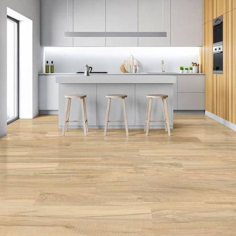 Wood Look - Lifeproof - Vinyl Plank Flooring - Vinyl Flooring - The Home Depot Home Depot Vinyl Flooring, Lifeproof Vinyl Flooring, Floor Stain Colors, Wood Floor Stain Colors, Vinyl Sheet Flooring, Luxury Vinyl Tile Flooring, Diy Kitchen Renovation, Vinyl Tile Flooring, Luxury Vinyl Plank Flooring