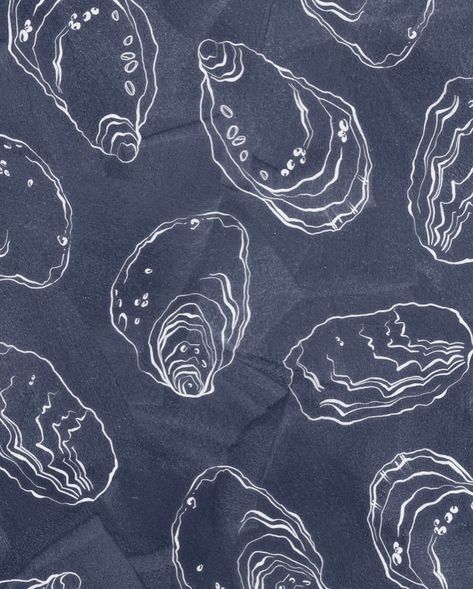 Oyster season calls for an oyster print 🦪 - - - #printpatternblog #printmakingpattern #linoprintmaking #linoleum #printdesign #print #illustration #illustrator #animalillustrations #artistsofinstagram #illustratorsofinstagram #smallbusiness #smallartist #supportsmallbusiness #digitalart #digitaldrawing #oyster #oysterseason Oyster Illustration, Thought Experiment, Oui Oui, The Grove, Animal Illustration, Print Making, Print Patterns, Digital Drawing, Branding Design