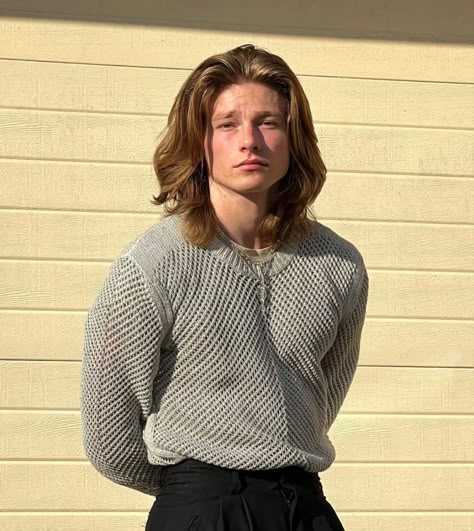 Guy Long Haircut, Men's Long Hairstyles Straight, Men Face Reference, Korean Haircut Long, Round Face Men, Long Haircut, Long Hair Men, Long Haired Men, Men Face