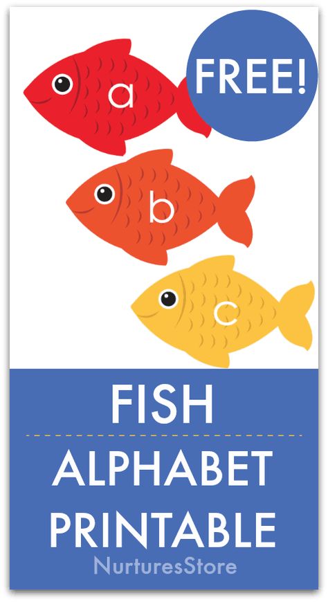 Printable fish alphabet for under the sea unit - fish math printable Preschool Abc Activities, Fish Alphabet, Printable Fish, Fish Printables, Abc Cards, Sea Activities, Fish Activities, Fish Template, Ocean Activities