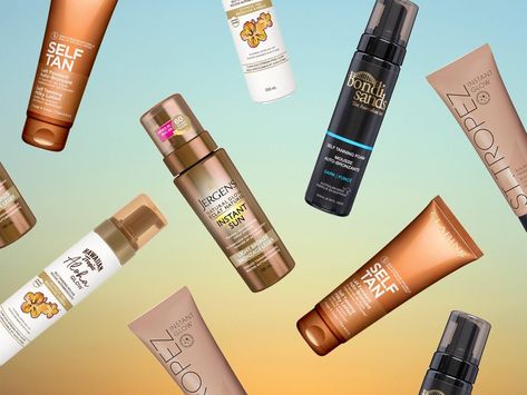 8 Drugstore Self-Tanners That’ll Give You the Sunkissed Glow You’re After Best Drugstore Self Tanner, Tan Towels, Jergens Natural Glow, Safe Tanning, Organic Lotion, Tanning Mousse, Self Tanners, Hawaiian Tropic, Tan Face