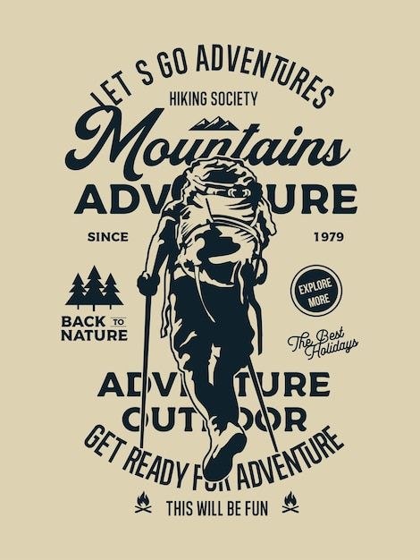 Camping Diy Projects, Awesome Shirt Designs, Vintage Tshirt Design, Funny Art Prints, Adventure Logo, Adventure Trip, Tshirt Design Inspiration, String Art Diy, Adventure Photography