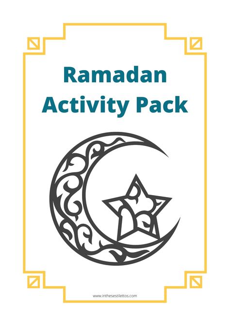 Free Ramadan Activity Pack For Children Ramadan Kindergarten Activities, Ramadhan Activity For Toddler, Ramadan Activities For Kids Ideas, Ramadhan Activity For Kids, Free Ramadan Printables, Ramadan Activity For Kids, Ramadan Activities For Toddlers, Ramadan Worksheet, Mosque Template