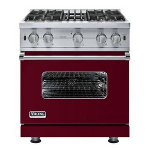 Viking vs. Miele 30 Inch Professional Gas Ranges (Reviews/Ratings/Prices) Colored Stove, Viking Range, Kitchen Stove, Gas Range, Elements Of Style, Range Hoods, Wall Oven, Elegant Homes, Kitchen Pantry