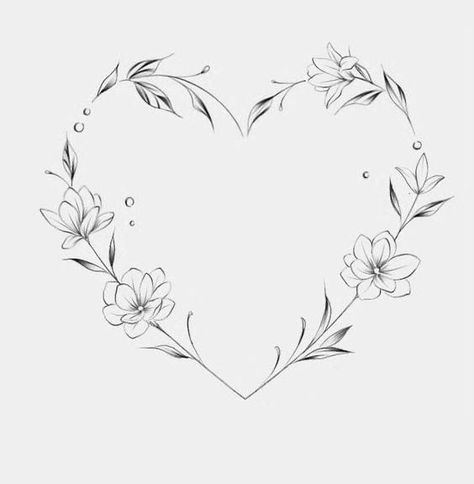 Doodle Aesthetic, Ink Tattoo Design, Red Tattoo Ideas, Flowers Tattoos, Red Ink Tattoo, Red Tattoo, Wreath Drawing, Red Ink Tattoos, Creative Gifts For Boyfriend