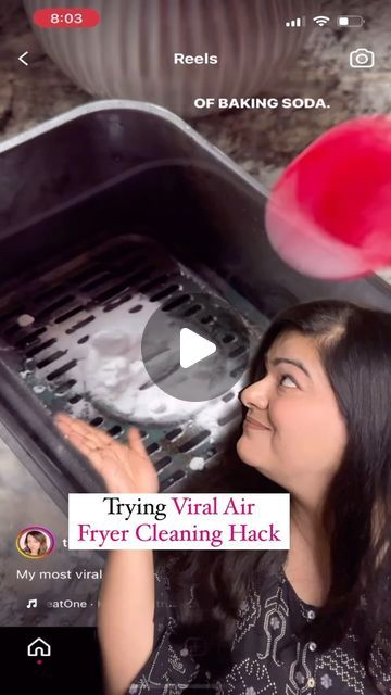 Degrease Airfryer, Cleaning Ninja Air Fryer Oven, Airfryer Cleaning Hacks, How To Deep Clean Air Fryer, How To Clean Inside Of Air Fryer, Clean Air Fryer Hack, Cleaning Air Fryer Hack, Deep Clean Air Fryer, How To Clean Air Fryer