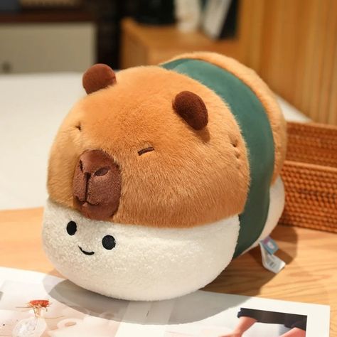 Looking for the perfect gift for a special child? Check out these adorable Capybara plush toys! With washable features and multicolor fur, these are sure to become a beloved companion. Perfect for birthdays and recommended for ages 3 and up. Get yours now! 🎁🧸 #capybara #plushies #birthdaygifts https://ebay.us/wtj6nw Capybara Plushies, Capybara Plushie, Chip Costume, Sushi Plush, Kawaii Capybara, Capybara Plush, Le Duo, Kawaii Plushies, Cute Stuffed Animals