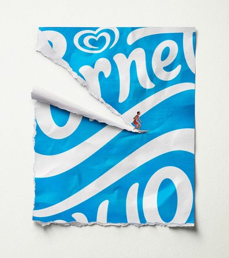 Cornetto’s ice cream wrapper ads offer a last gasp of summer | Ad Age Creativity Ice Cream Ads, Football Marketing, Poop Jokes, 2024 Summer Olympics, Ice Cream Brands, Cannes Lions, Brand Assets, Best Ads, Summer Celebration