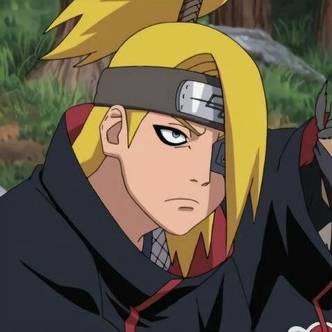 Naruto Characters Icon, Anime Naruto Icons, Deidara Pfp, Deidara Icon, Naruto Deidara, Akatsuki Deidara, Nagato Uzumaki, Naruto 6, Deidara Akatsuki