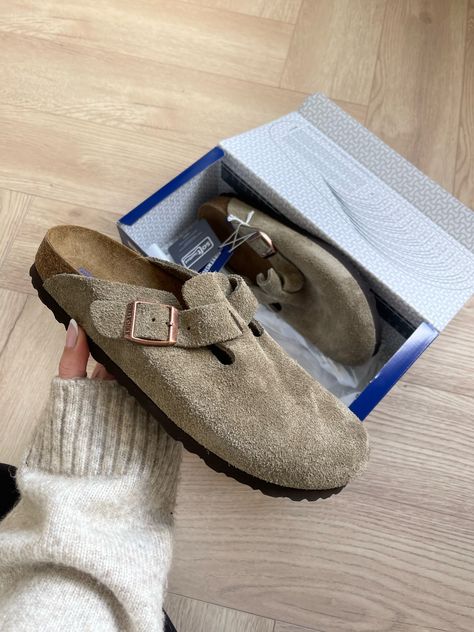 BIRKENSTOCK Boston Clogs F Taupe … curated on LTK Birkenstock Clogs Taupe, Birkenstock Boston Clogs, Birkenstock Clog, Birkenstock Clogs, Boston Clogs, Birkenstock Boston, Birkenstock Boston Clog, Swag Shoes, Spring Shoes