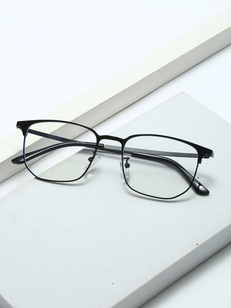 Collar    Full Rim Glasses Embellished   Women Accessories Black Rimmed Glasses Women, Stylish Glasses For Men, Cute Glasses Frames, Leather Handbag Patterns, Classy Glasses, Glasses Frames Trendy, Glasses Inspiration, Mens Glasses Fashion, Eyeglass Frames For Men