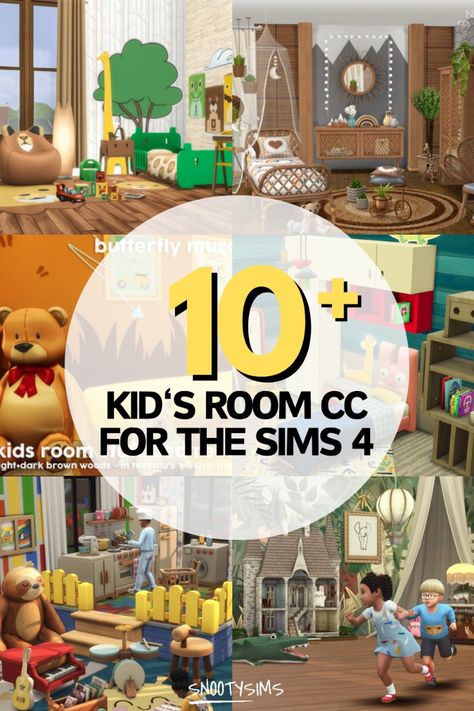 Kids are expressive beings, and there’s no better example than how they decorate their rooms. Looking at someone’s bedroom or play area can tell you a lot about them, from their interests and style even down to some of their personality traits. Open up new avenues of expression for your young sims with some awesome Kids Room CC! Sims 4 Kid Cc Furniture, Sims 4 Kids Playroom, Sims 4 Cc Children Furniture, Sims Cc Kids Room, Sims 4 Cc Playroom, Sims 4 Kid Bedroom, Kids Room Cc Sims 4, Sims 4 Child Bedroom Cc, Sims 4 Boy Room Cc