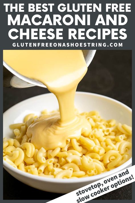 Gluten Free Homemade Mac And Cheese, Gluten Free Mac Cheese Recipes, Gluten Free Slow Cooker Mac And Cheese, Gluten Free Elbow Pasta Recipe, Gluten Free Crockpot Mac And Cheese, Best Gluten Free Mac And Cheese, Dairy Free Macaroni And Cheese, Gluten Free Mac N Cheese Baked, Gf Baked Mac And Cheese