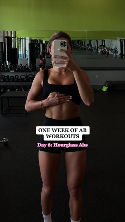 One week of ab workouts, day 6: hourglass abs🔥 using a foam roller to... | Ab Workouts | TikTok Workouts Tiktok, Ab Workout Challenge, Gym Workout Plan For Women, Upper Abs, Abs Challenge, Workout Plan For Women, Lower Abs Workout, Workout Days, Workout Plan Gym