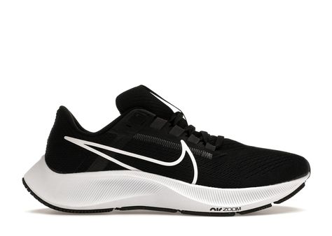 Nike Air Zoom Pegasus 38 White (Women's) Sneakers in Black/Anthracite/Volt Nike Air Zoom Pegasus 38, Air Zoom Pegasus 38, Shoes Sneakers Nike, Nike Air Zoom Pegasus, White Sneakers Women, Air Zoom, Nike Air Zoom, Women's Sneakers, Trading Cards