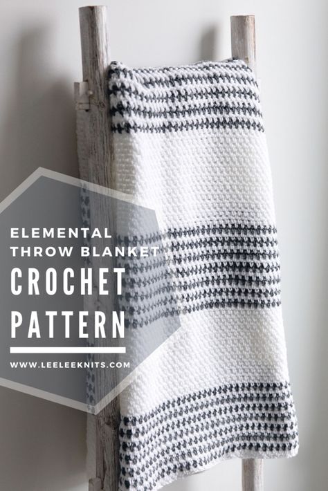 The Elemental Throw - A Woven Stitch Blanket Crochet Pattern Intermediate Crochet Blanket Patterns, Crochet Moss Stitch Blanket, Crochet Masculine, Moss Stitch Blanket Pattern, Moss Stitch Blanket, Throw Blanket Crochet Pattern, Crochet Moss Stitch, Linen Stitch Crochet, Crochet Moss