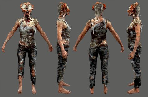 Clicker Cosplay, Clickers The Last Of Us, Cordyceps Zombies, Zombie Cosplay, Zombie Art, Rpg Maker, Halloween Inspo, Sfx Makeup, Halloween 2024