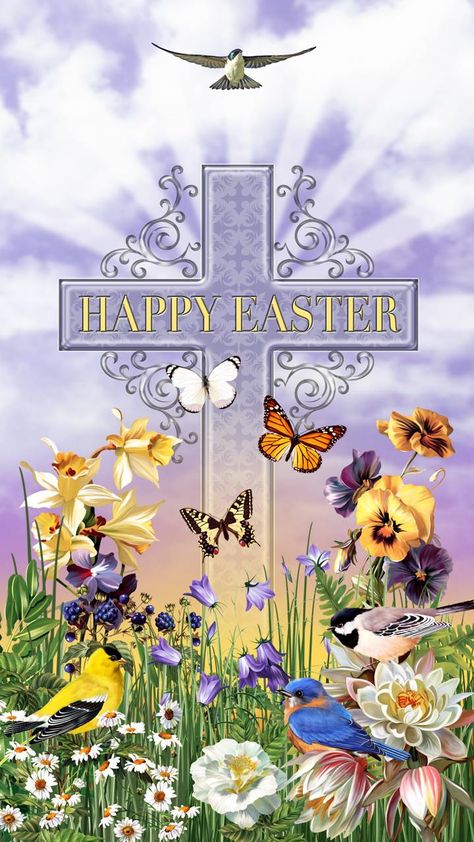 Easter Cross Wallpaper, Easter Images Free, Nordic Wolf, Easter Wallpapers, Happy Easter Wallpaper, Religious Wallpaper, Happy Easter Pictures, Happy Easter Quotes, Easter Prayers