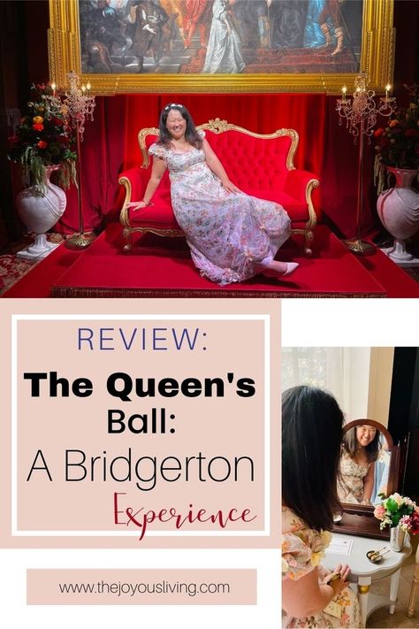 REVIEW - The Queen's Ball: A Bridgerton Experience Bridgerton Masquerade Ball, Bridgerton Masquerade, Ball Bridgerton, Bridgerton Event, Amusement Park Essentials, Bridgerton Experience, Bridgerton Ball, Bridgerton Theme, Regency Ball