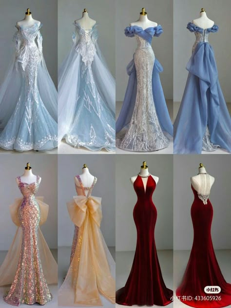 Gowns Dresses Elegant, 파티 드레스, Stunning Prom Dresses, Fancy Dresses Long, Fashion Drawing Dresses, Dress Design Sketches, Glamour Dress, Prom Dress Inspiration, Pretty Prom Dresses