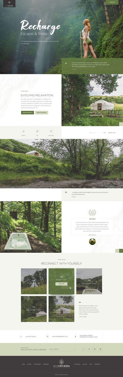 UI design for a travel website Unique Web Design, Luxury Website, Modern Website Design, Eco Travel, Ui Design Website, Homepage Design, Fun Website Design, Modern Website, Website Design Layout